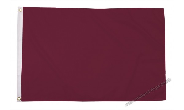 Plain Maroon Flag